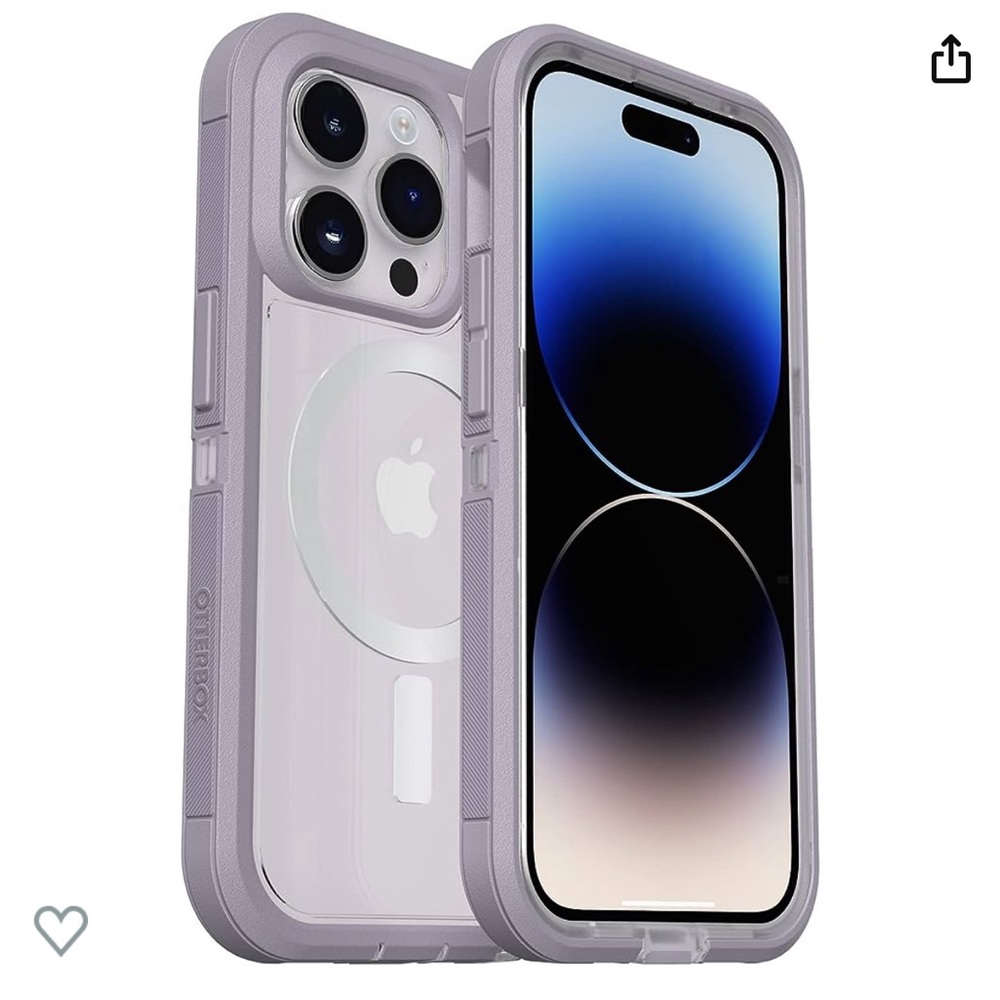 OtterBox for iPhone 14 Pro Max (ONLY) Defender Series XT Case - LAVENDER SKY